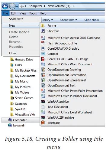 Create and Manage Folders .